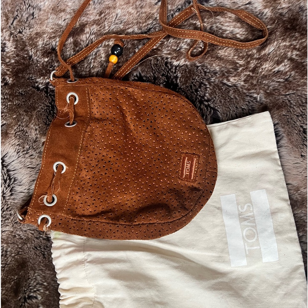 TOMS Suede Celestial Crossbody bag